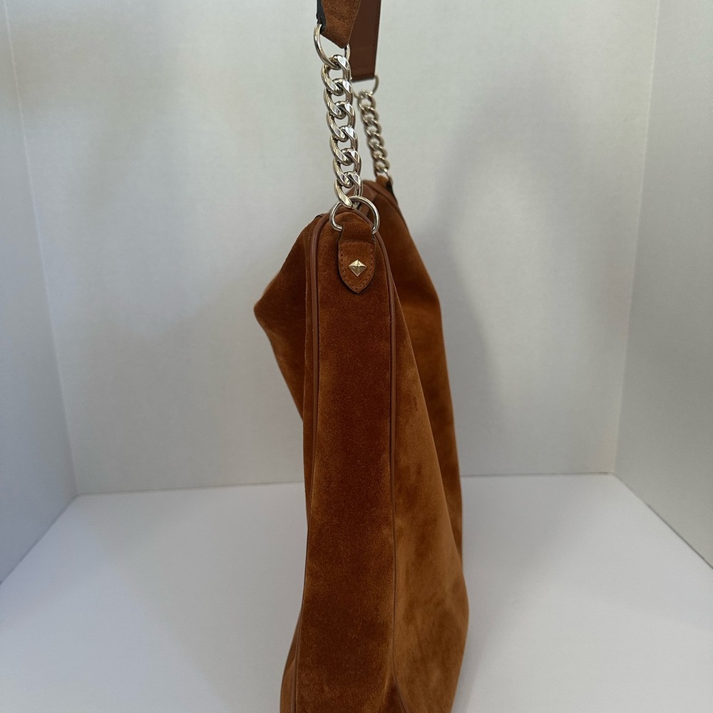 Jimmy Choo “Sofia” Suede Hobo Bag - Picture 2 of 10